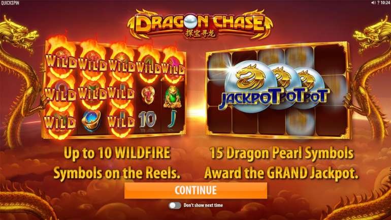 Slot Machine Dragon Chase