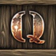 Símbolo Q ao Fogo no Buraco