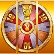 O símbolo da Roda da Fortuna na Playboy: Golden Jackpots