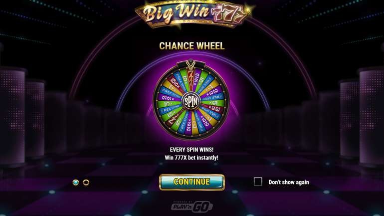 Slot Machine Big Win 777