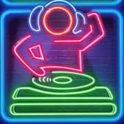 O símbolo do DJ na Dance Party